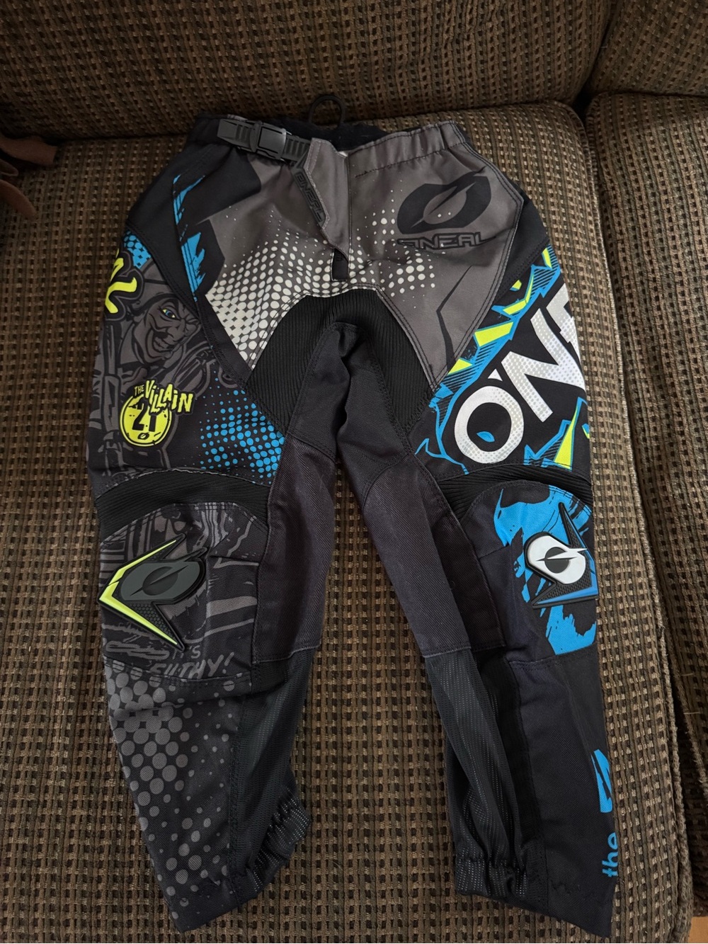 Boys O’Neal Element Youth Pants Villian, Gray- Sz 5/6